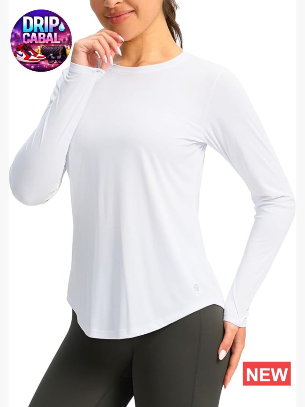 UPF 50+ Long Sleeve Sun Shirt Rash Guard Quick Dry UV Protection Hiking Top